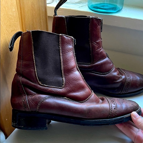 Dublin Brown Leather Chelsea Ankle Boots Fall Riding Boots Women’s size 8 - Picture 1 of 14